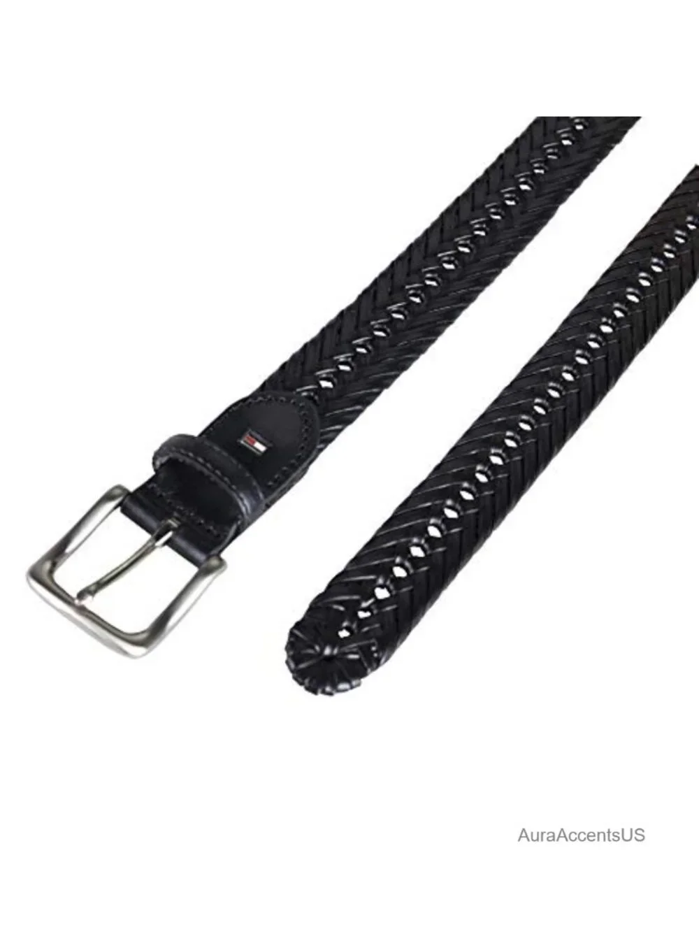 Braided Leather Belt 1.25
